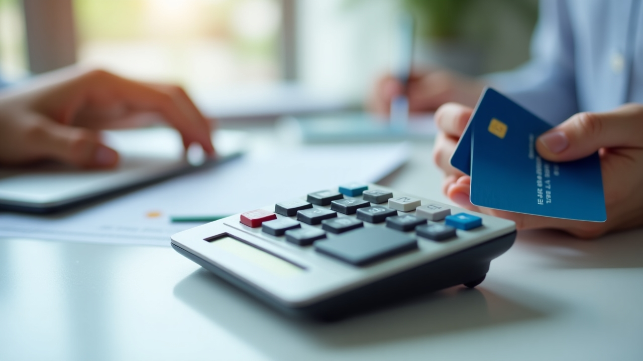 Business payment tools illustration